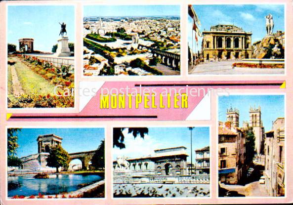 Cartes postales anciennes > CARTES POSTALES > carte postale ancienne > cartes-postales-ancienne.com Occitanie Herault Montpellier