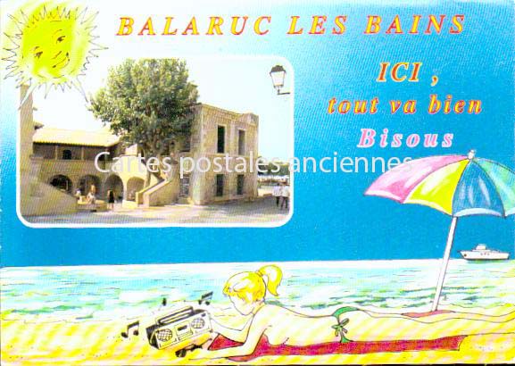 Cartes postales anciennes > CARTES POSTALES > carte postale ancienne > cartes-postales-ancienne.com Occitanie Herault Balaruc Les Bains