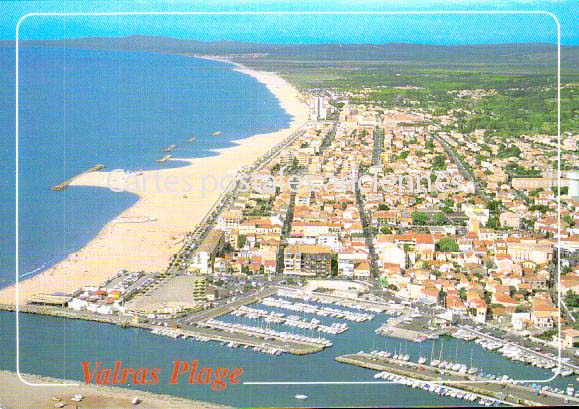 Cartes postales anciennes > CARTES POSTALES > carte postale ancienne > cartes-postales-ancienne.com Occitanie Herault Valras Plage