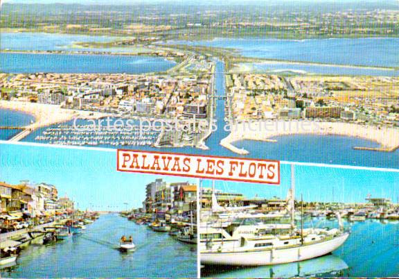Cartes postales anciennes > CARTES POSTALES > carte postale ancienne > cartes-postales-ancienne.com Occitanie Herault Palavas Les Flots