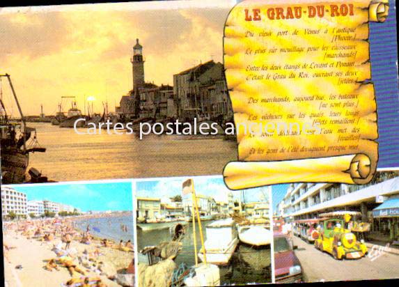 Cartes postales anciennes > CARTES POSTALES > carte postale ancienne > cartes-postales-ancienne.com Gard  Le Grau Du Roi