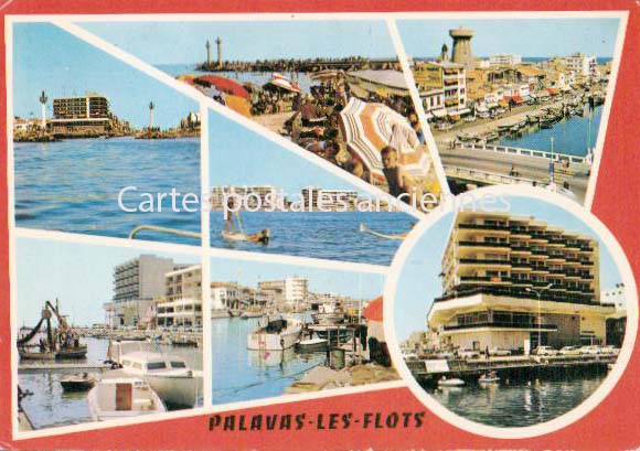 Cartes postales anciennes > CARTES POSTALES > carte postale ancienne > cartes-postales-ancienne.com Occitanie Herault Palavas Les Flots