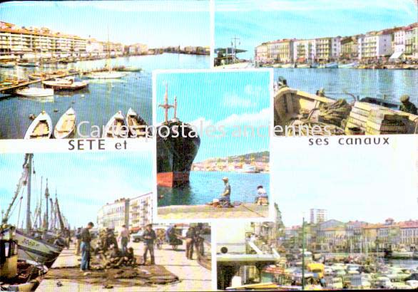 Cartes postales anciennes > CARTES POSTALES > carte postale ancienne > cartes-postales-ancienne.com Occitanie Herault Sete