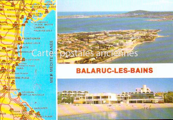 Cartes postales anciennes > CARTES POSTALES > carte postale ancienne > cartes-postales-ancienne.com Occitanie Herault Balaruc Les Bains