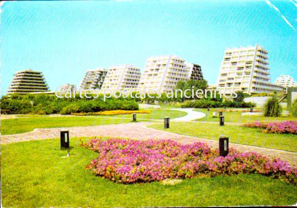 Cartes postales anciennes > CARTES POSTALES > carte postale ancienne > cartes-postales-ancienne.com Occitanie Herault La Grande Motte