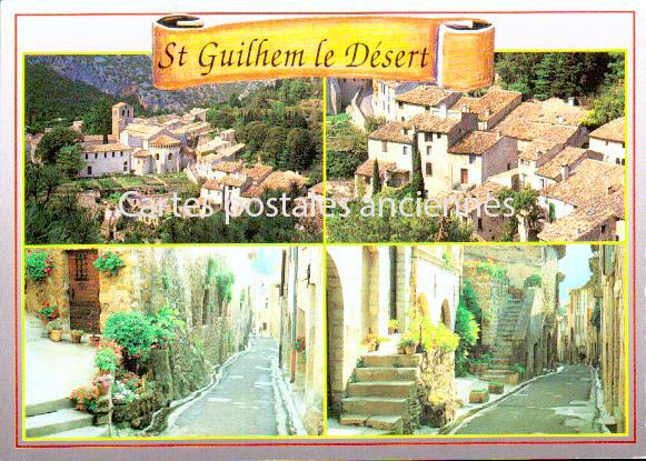 Cartes postales anciennes > CARTES POSTALES > carte postale ancienne > cartes-postales-ancienne.com Occitanie Herault Saint Guilhem Le Desert