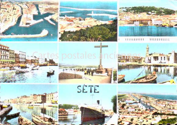 Cartes postales anciennes > CARTES POSTALES > carte postale ancienne > cartes-postales-ancienne.com Occitanie Herault Sete