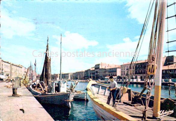 Cartes postales anciennes > CARTES POSTALES > carte postale ancienne > cartes-postales-ancienne.com Occitanie Herault Sete