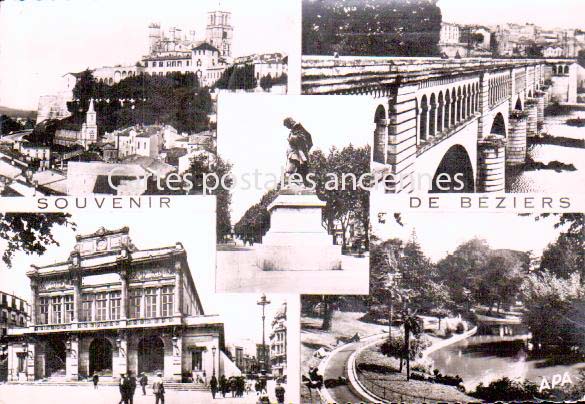 Cartes postales anciennes > CARTES POSTALES > carte postale ancienne > cartes-postales-ancienne.com Occitanie Herault Beziers