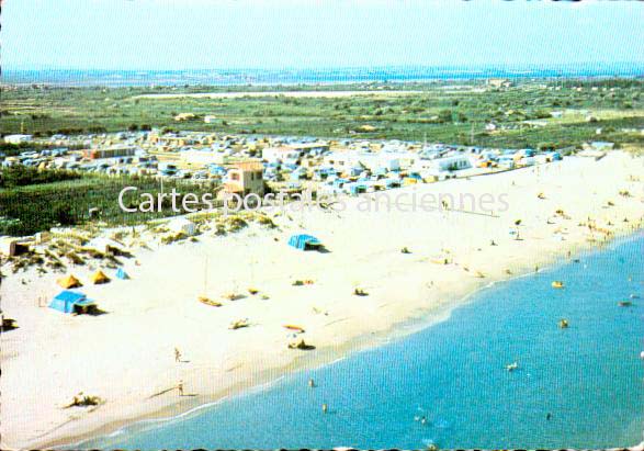 Cartes postales anciennes > CARTES POSTALES > carte postale ancienne > cartes-postales-ancienne.com Occitanie Herault Marseillan Plage