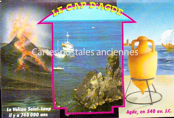 Cartes postales anciennes > CARTES POSTALES > carte postale ancienne > cartes-postales-ancienne.com Occitanie Herault Agde
