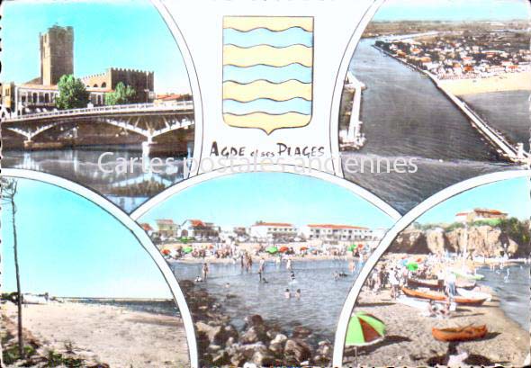 Cartes postales anciennes > CARTES POSTALES > carte postale ancienne > cartes-postales-ancienne.com Occitanie Herault Agde