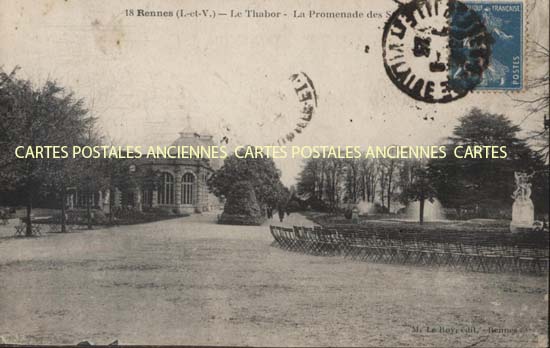 Cartes postales anciennes > CARTES POSTALES > carte postale ancienne > cartes-postales-ancienne.com Bretagne Rennes