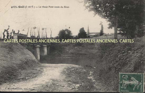 Cartes postales anciennes > CARTES POSTALES > carte postale ancienne > cartes-postales-ancienne.com Bretagne Ille et vilaine Gael