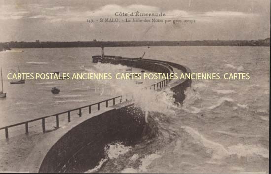 Cartes postales anciennes > CARTES POSTALES > carte postale ancienne > cartes-postales-ancienne.com Bretagne Saint Malo
