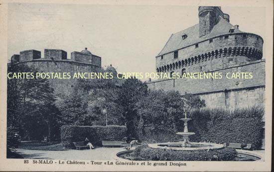 Cartes postales anciennes > CARTES POSTALES > carte postale ancienne > cartes-postales-ancienne.com Bretagne Saint Malo