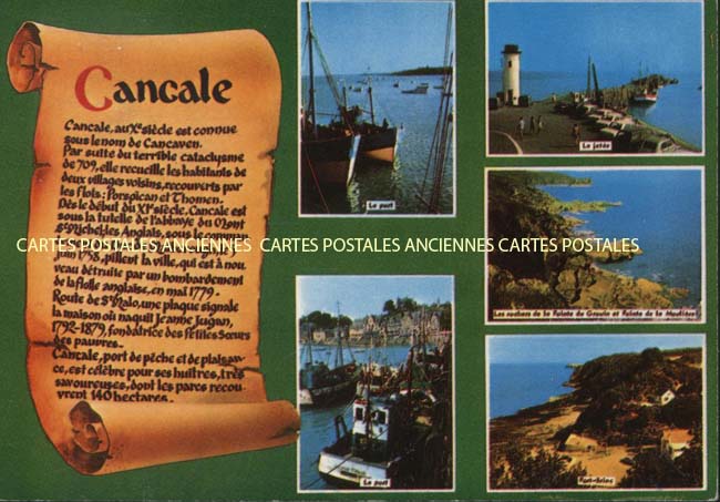 Cartes postales anciennes > CARTES POSTALES > carte postale ancienne > cartes-postales-ancienne.com Bretagne Ille et vilaine Cancale