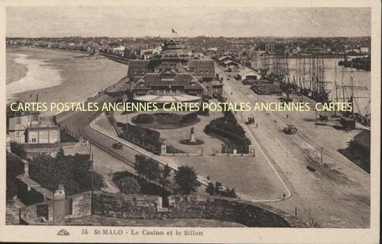 Cartes postales anciennes > CARTES POSTALES > carte postale ancienne > cartes-postales-ancienne.com Bretagne Saint Malo
