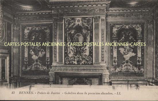 Cartes postales anciennes > CARTES POSTALES > carte postale ancienne > cartes-postales-ancienne.com Bretagne Rennes