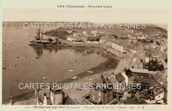 Cartes postales anciennes > CARTES POSTALES > carte postale ancienne > cartes-postales-ancienne.com Ille et vilaine  Saint Servan Sur Mer