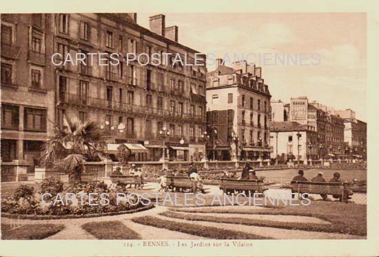 Cartes postales anciennes > CARTES POSTALES > carte postale ancienne > cartes-postales-ancienne.com Bretagne Rennes