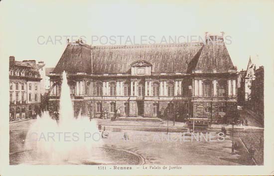 Cartes postales anciennes > CARTES POSTALES > carte postale ancienne > cartes-postales-ancienne.com Bretagne Rennes