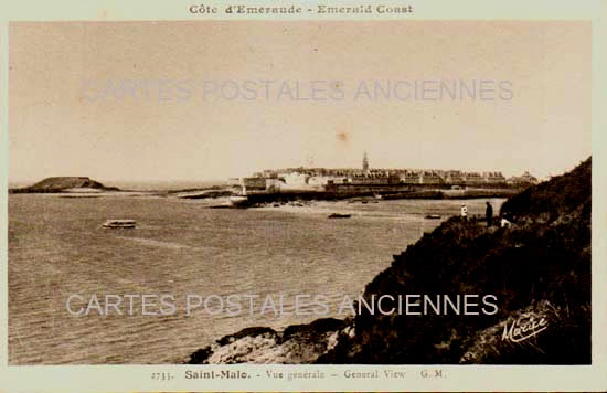 Cartes postales anciennes > CARTES POSTALES > carte postale ancienne > cartes-postales-ancienne.com Bretagne Ille et vilaine Saint Malo