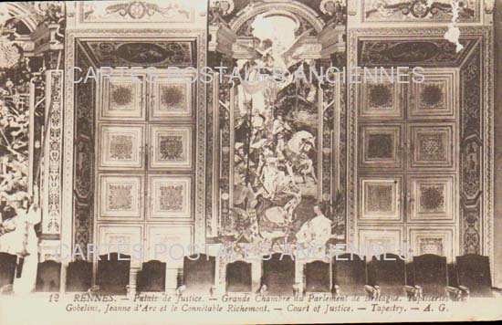 Cartes postales anciennes > CARTES POSTALES > carte postale ancienne > cartes-postales-ancienne.com Bretagne Rennes