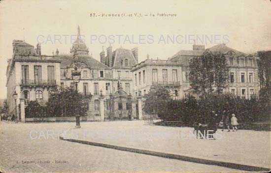 Cartes postales anciennes > CARTES POSTALES > carte postale ancienne > cartes-postales-ancienne.com Bretagne Ille et vilaine Rennes