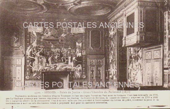 Cartes postales anciennes > CARTES POSTALES > carte postale ancienne > cartes-postales-ancienne.com Bretagne Ille et vilaine Rennes