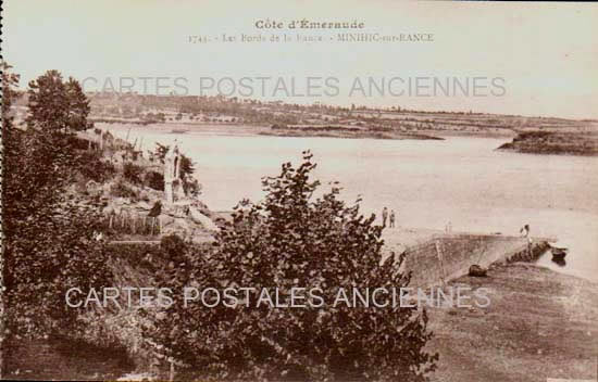 Cartes postales anciennes > CARTES POSTALES > carte postale ancienne > cartes-postales-ancienne.com Bretagne Ille et vilaine Le Minihic Sur Rance