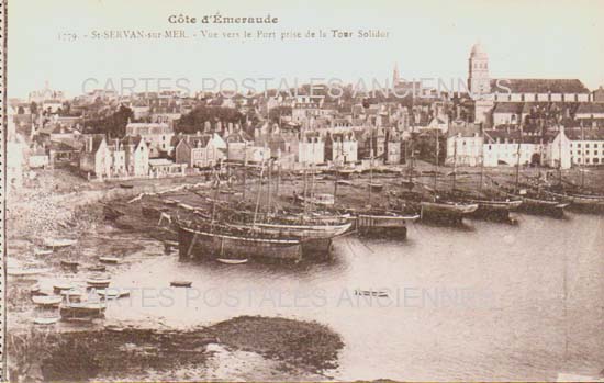 Cartes postales anciennes > CARTES POSTALES > carte postale ancienne > cartes-postales-ancienne.com Bretagne Saint Servan Sur Mer