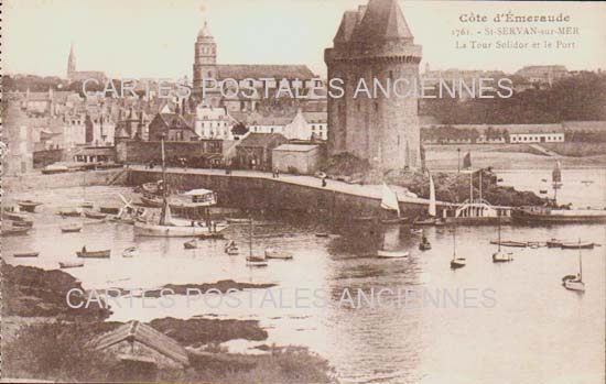 Cartes postales anciennes > CARTES POSTALES > carte postale ancienne > cartes-postales-ancienne.com Bretagne Saint Servan Sur Mer
