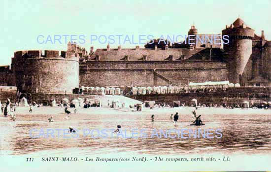 Cartes postales anciennes > CARTES POSTALES > carte postale ancienne > cartes-postales-ancienne.com Bretagne Saint Malo