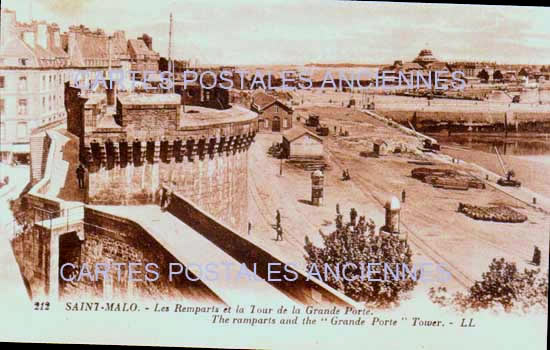Cartes postales anciennes > CARTES POSTALES > carte postale ancienne > cartes-postales-ancienne.com Bretagne Saint Malo