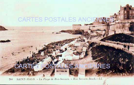 Cartes postales anciennes > CARTES POSTALES > carte postale ancienne > cartes-postales-ancienne.com Bretagne Saint Malo