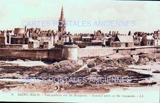 Cartes postales anciennes > CARTES POSTALES > carte postale ancienne > cartes-postales-ancienne.com Bretagne Saint Malo