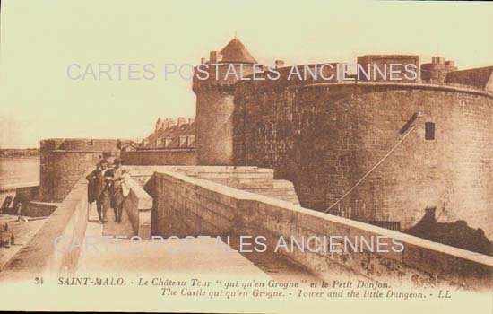 Cartes postales anciennes > CARTES POSTALES > carte postale ancienne > cartes-postales-ancienne.com Bretagne Saint Malo