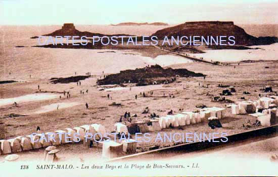 Cartes postales anciennes > CARTES POSTALES > carte postale ancienne > cartes-postales-ancienne.com Bretagne Saint Malo