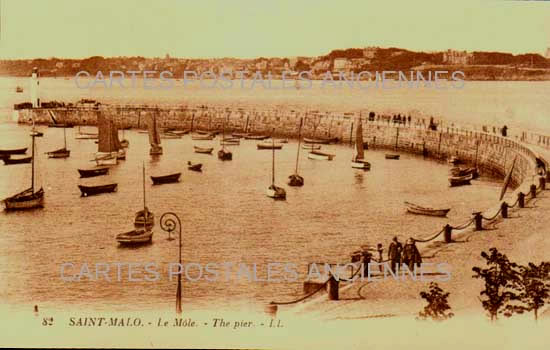Cartes postales anciennes > CARTES POSTALES > carte postale ancienne > cartes-postales-ancienne.com Bretagne Saint Malo