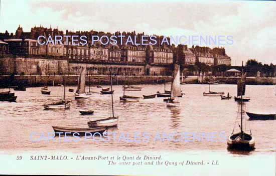 Cartes postales anciennes > CARTES POSTALES > carte postale ancienne > cartes-postales-ancienne.com Bretagne Saint Malo