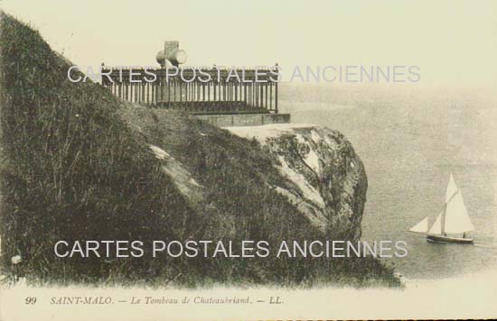 Cartes postales anciennes > CARTES POSTALES > carte postale ancienne > cartes-postales-ancienne.com Bretagne Saint Malo