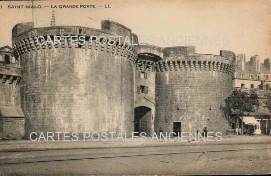 Cartes postales anciennes > CARTES POSTALES > carte postale ancienne > cartes-postales-ancienne.com Bretagne Saint Malo