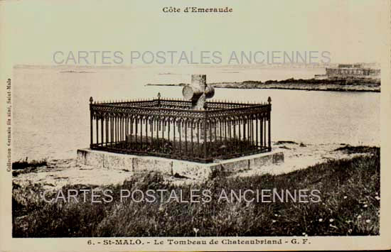 Cartes postales anciennes > CARTES POSTALES > carte postale ancienne > cartes-postales-ancienne.com Bretagne Saint Malo