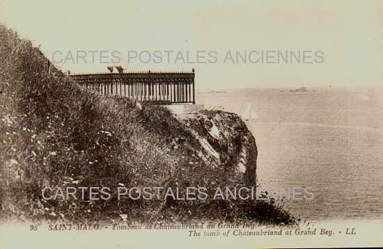Cartes postales anciennes > CARTES POSTALES > carte postale ancienne > cartes-postales-ancienne.com Bretagne Saint Malo