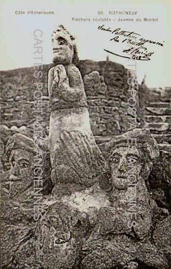 Cartes postales anciennes > CARTES POSTALES > carte postale ancienne > cartes-postales-ancienne.com Bretagne Rotheneuf