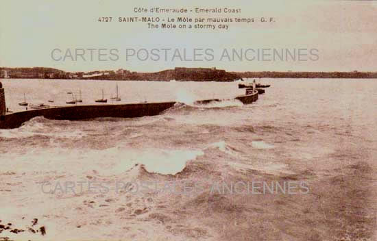 Cartes postales anciennes > CARTES POSTALES > carte postale ancienne > cartes-postales-ancienne.com Bretagne Saint Malo