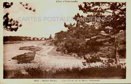 Cartes postales anciennes > CARTES POSTALES > carte postale ancienne > cartes-postales-ancienne.com Bretagne Saint Briac Sur Mer