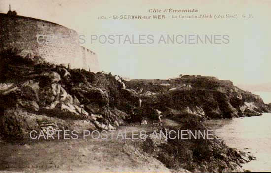 Cartes postales anciennes > CARTES POSTALES > carte postale ancienne > cartes-postales-ancienne.com Bretagne Saint Servan Sur Mer