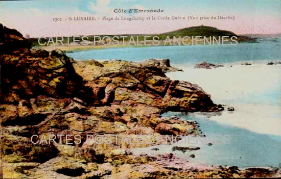 Cartes postales anciennes > CARTES POSTALES > carte postale ancienne > cartes-postales-ancienne.com Bretagne Ille et vilaine Saint Lunaire